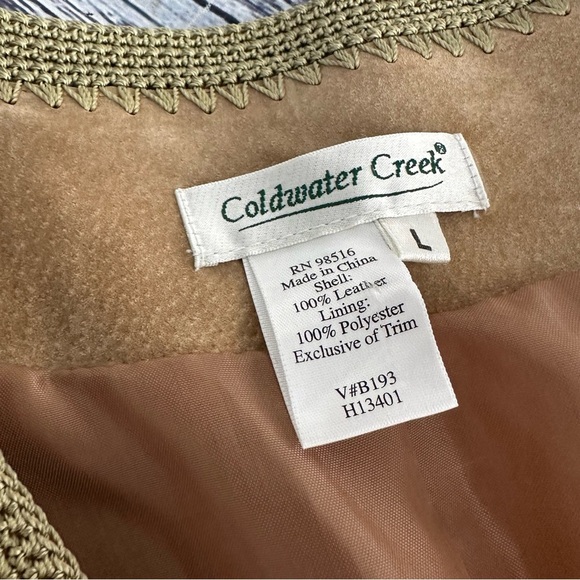 Vintage Christopher & Banks 100% Genuine Leather Boho Jacket - Picture 3 of 8